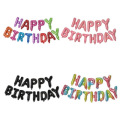 16 Inches Happy Birthday Letter Set Party Decoration Aluminum Film Balloon For Birthday Party Decoration